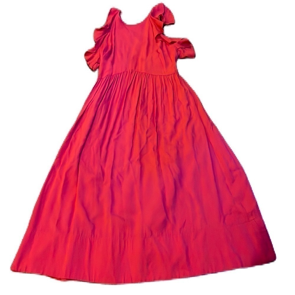 Do+be NWT Red Criss cross back maxi dress S